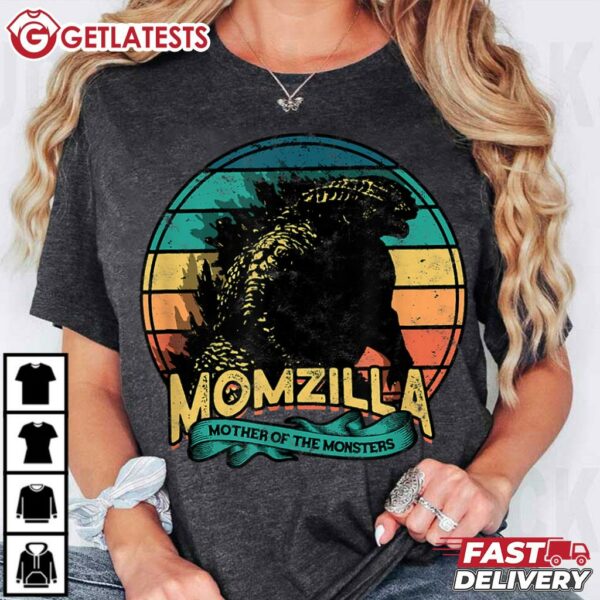 Momzilla Mother of the Monsters Mom Day T Shirt (2)