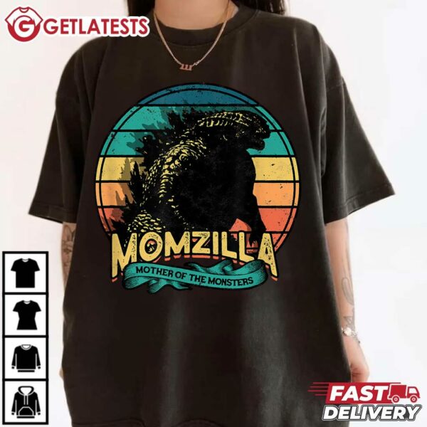 Momzilla Mother of the Monsters Mom Day T Shirt (3)
