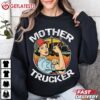 Mother Trucker Female CDL Semi Truck Driver T Shirt (2)