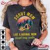 Scout Mom like a normal Mom except Cooler Camping Lovers T Shirt (1)