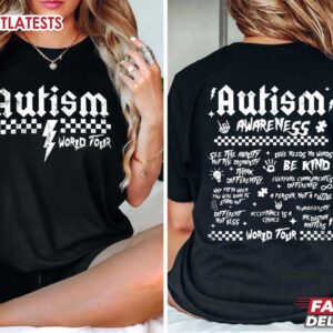Autism Awareness World Tour T Shirt (1)