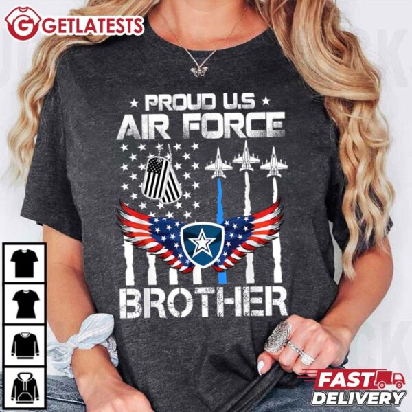 US Air Force Proud Brother T Shirt (1)