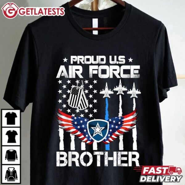 US Air Force Proud Brother T Shirt (2)