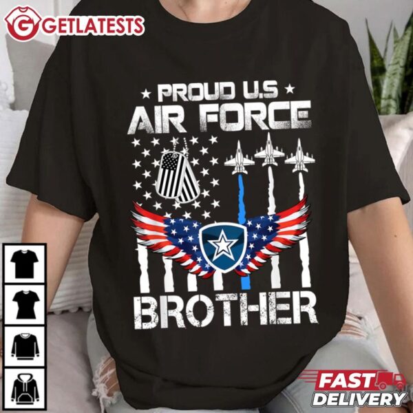 US Air Force Proud Brother T Shirt (5)