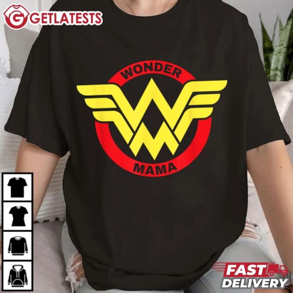 Wonder Mama Mother's Gift Superhero Mom T Shirt (3)