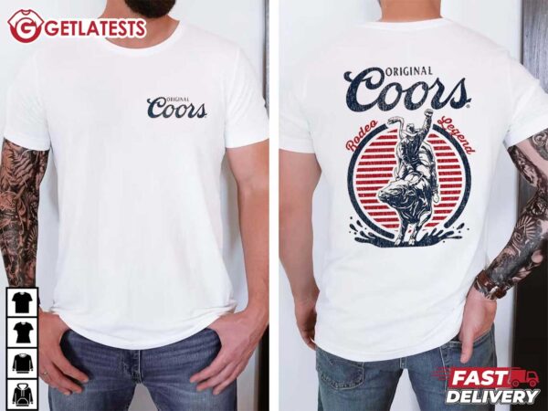 Coors Rodeo Legend Cowboy T Shirt (2)