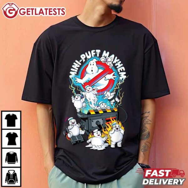 Ghostbusters Mini Puft Mayhem Unisex T Shirt (2)
