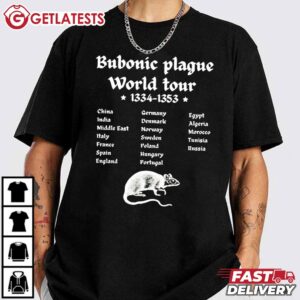 Bubonic Plague World Tour 1334 1353 T Shirt (3)