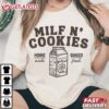 Milf N Cookies Stay At Home Funny Mom T Shirt (1)