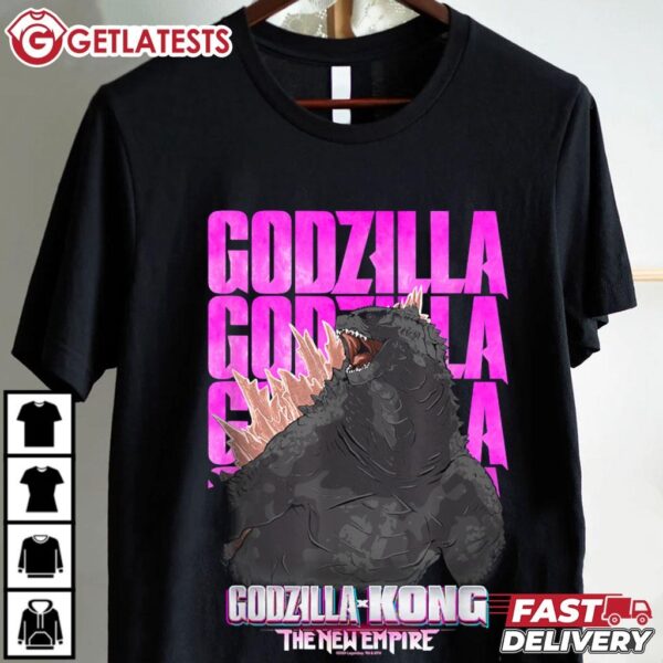 Godzilla Team Godzilla x Kong New Empire T Shirt (1)