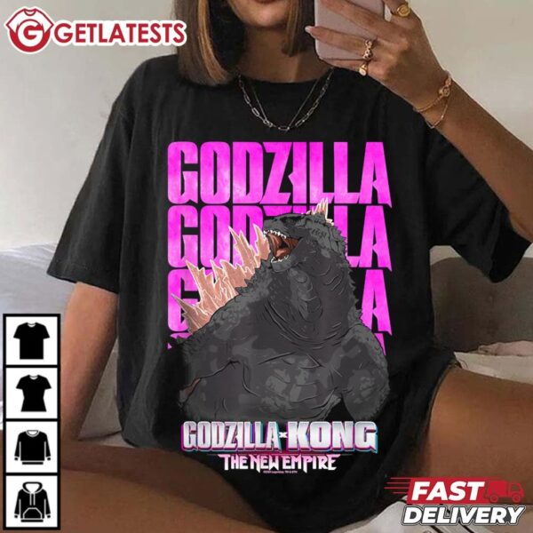 Godzilla Team Godzilla x Kong New Empire T Shirt (3)