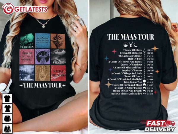 Sarah J. Maas Eras The Maas Tour T Shirt (2)