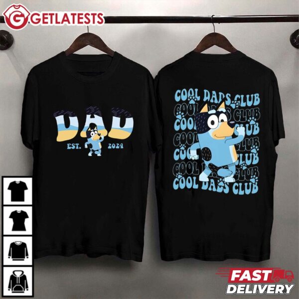 Bandit Bluey Cool Dads Club T Shirt (1)