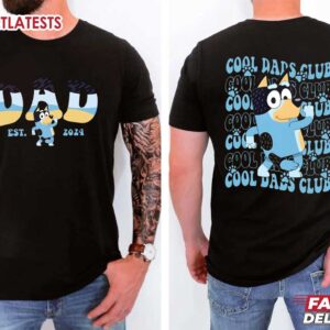 Bandit Bluey Cool Dads Club T Shirt (2)