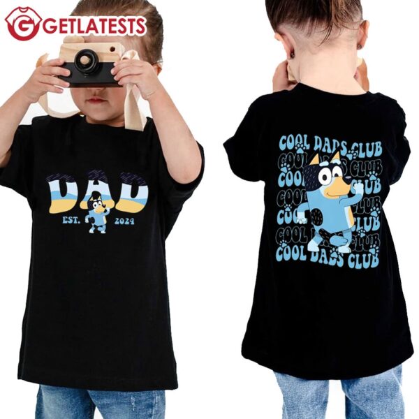 Bandit Bluey Cool Dads Club T Shirt (3)