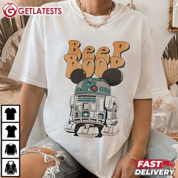 Beep Boop Star Wars Disneyland Trip T Shirt (2)