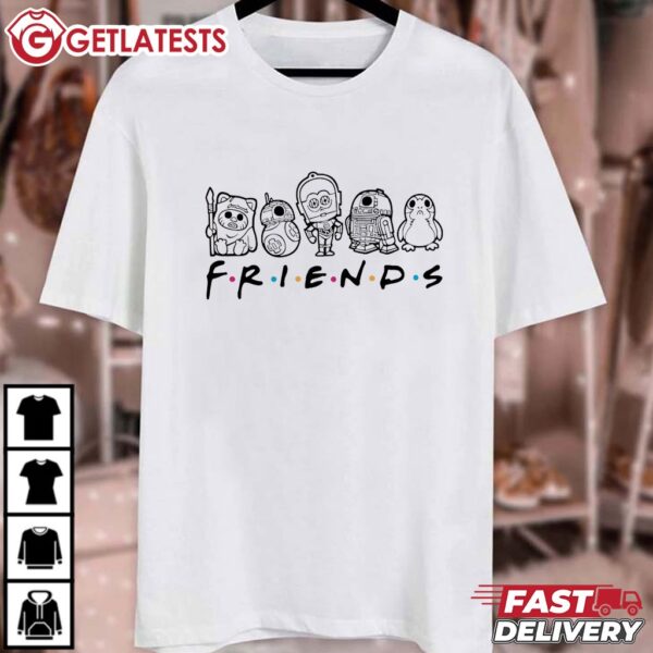 Star Wars Friends T Shirt (1)