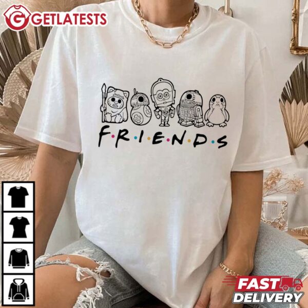 Star Wars Friends T Shirt (3)