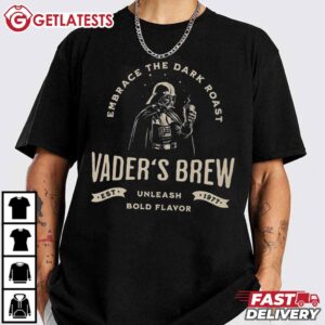 Vader's Brew Unleash Bold Flavor Darth Vader T Shirt (3)
