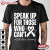 Speak Up Child Abuse Prevention Awareness Month T Shirt (1)