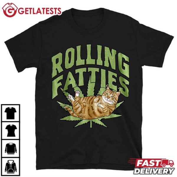 Rolling Fatties Cat Lover T Shirt (3)