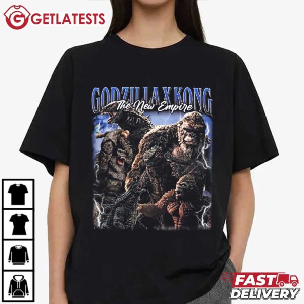 Godzilla x Kong The New Empire 2024 T Shirt (3)