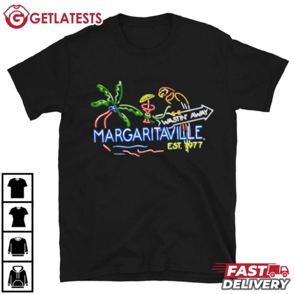 Margaritaville 1977 by Jimmy Buffett T Shirt (4)