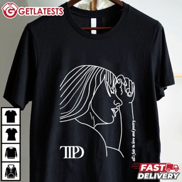 The Tortured Poets Department Taylor Swift Merch T Shirt (1)