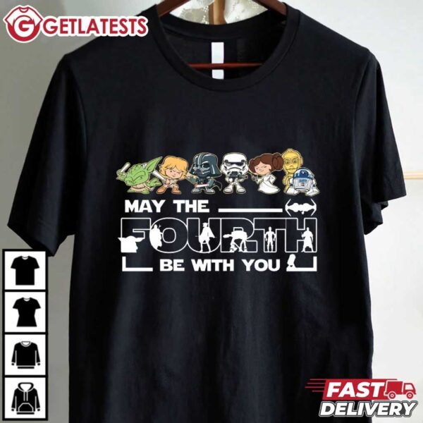 May the Fourth Be With You Star Wars T Shirt (1)