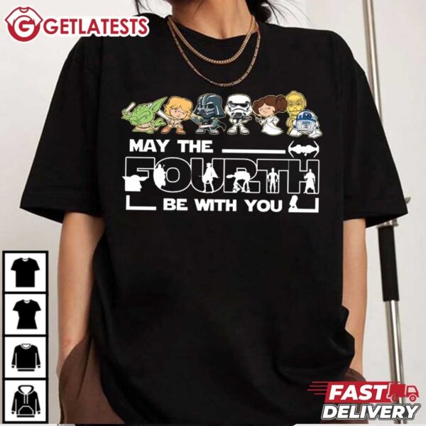 May the Fourth Be With You Star Wars T Shirt (2)