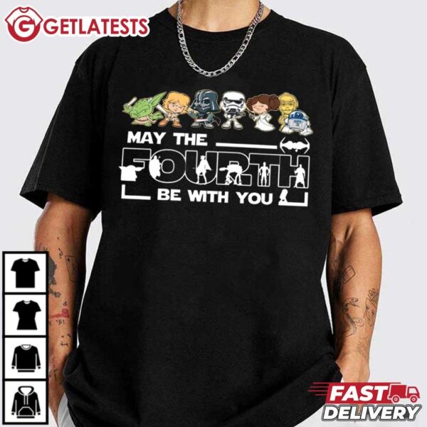 May the Fourth Be With You Star Wars T Shirt (3)