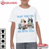 Bluey x Star Wars May The 4th Be With You T Shirt (3)
