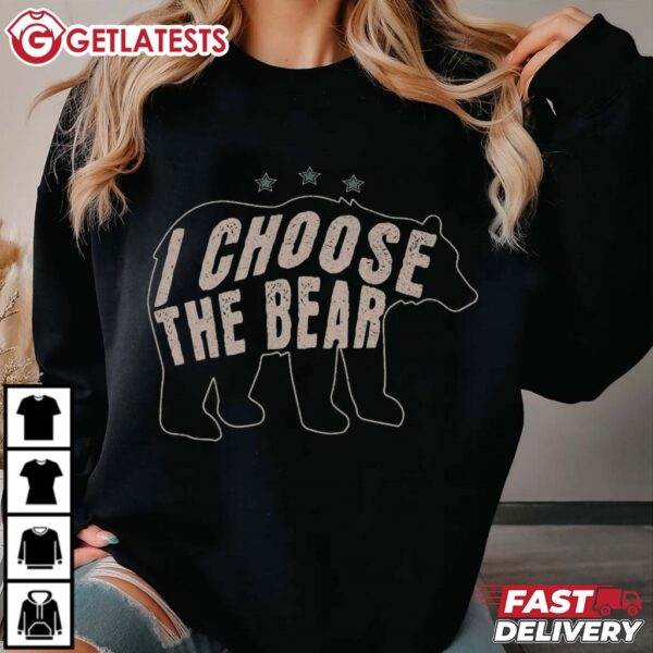I Choose the Bear Women's Rights Feminist T Shirt (4)