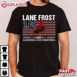 Lane Frost Legends Live Together 1987 T Shirt (2)