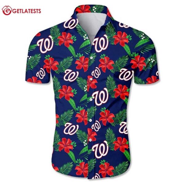 MLB Washington Nationals Trendy Hawaiian Shirt