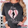 Baseball Mom Of The Pitcher Mothers Day Gift T Shirt (2)