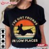 Dachshund I've Got Friends In Low Places Wiener Dog T Shirt (2)