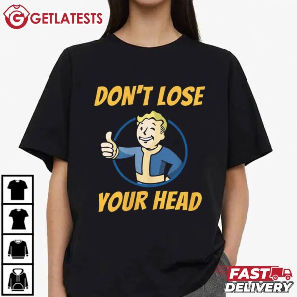 Don't Lose Your Head Fallout Boy Thumbs Up T Shirt (3) Tee