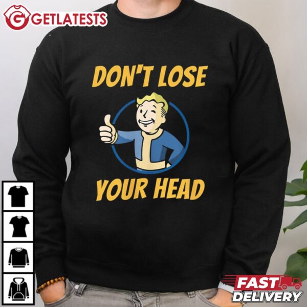 Don't Lose Your Head Fallout Boy Thumbs Up T Shirt (4) t shirt