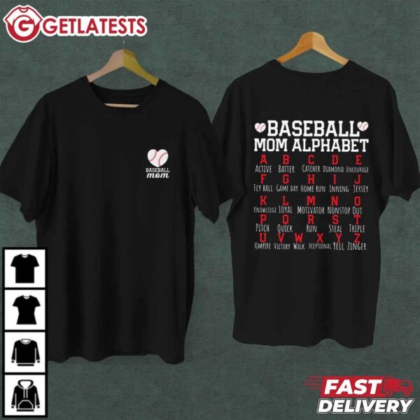 Baseball Mom Mothers Day Gift for Sporty Mom T Shirt (2)