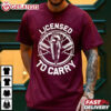 Barber Licensed To Carry Gift For Dad T Shirt (3)