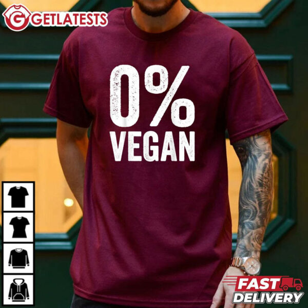 0% Vegan Apparel BBQ Grilling Dad T Shirt (3)