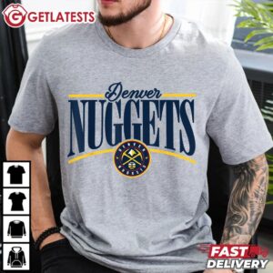 NBA Denver Nuggets Logo Arch T Shirt (2)