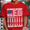 On Friday We Wear Red American Flag Military Supportive T Shirt (2)