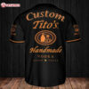 Personalized Black Tito’s Vodka Baseball Jersey Custom Shirt (1)