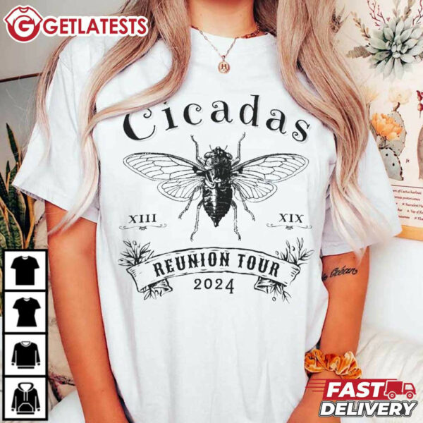 Cicadas Broods XIII & XIX Reunion Tour 202