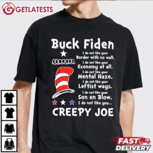 Buck Fiden Creepy Joe Anti Biden T Shirt (2)
