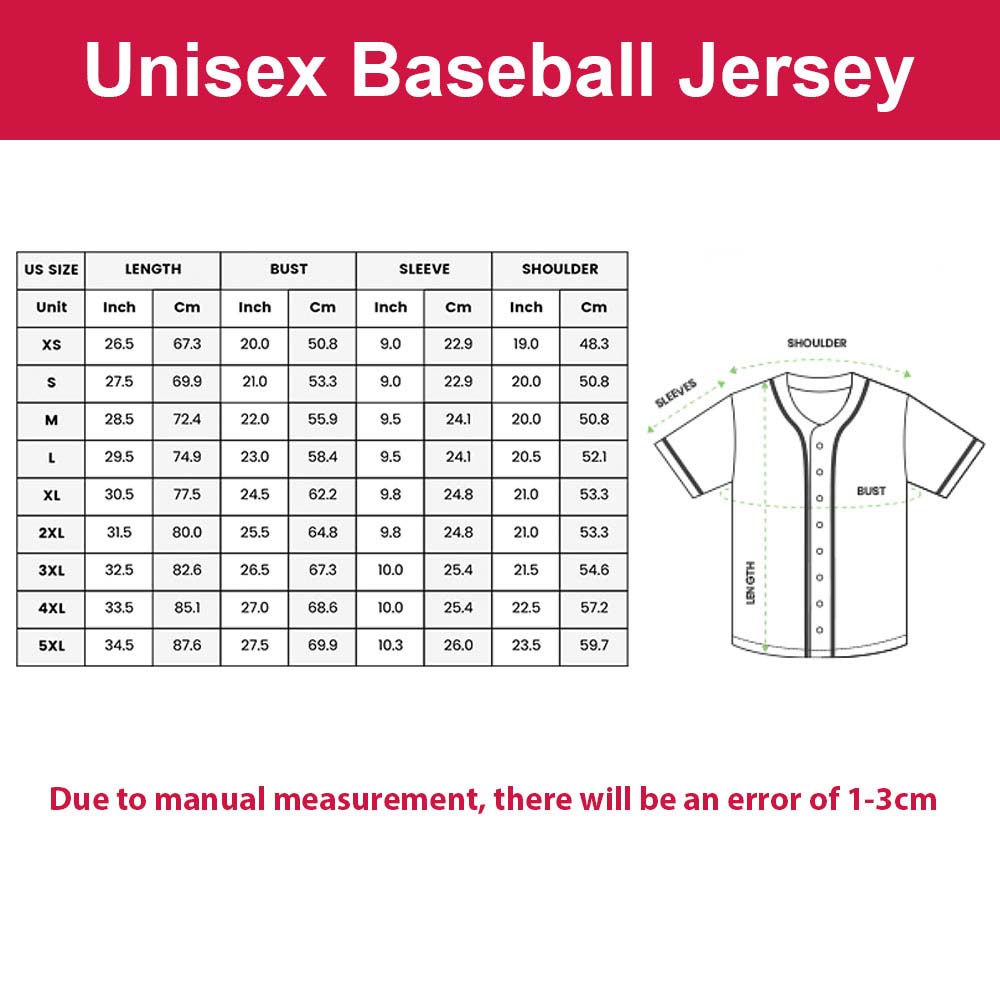 Baseball Jersey size getlatests