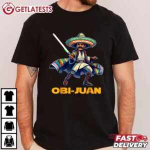 Obi Juan Star Wars Parody Cinco De Mayo Day T Shirt (2)