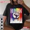 Human's Right LGBTQ Rainbow Flag Pride Month T Shirt (2)